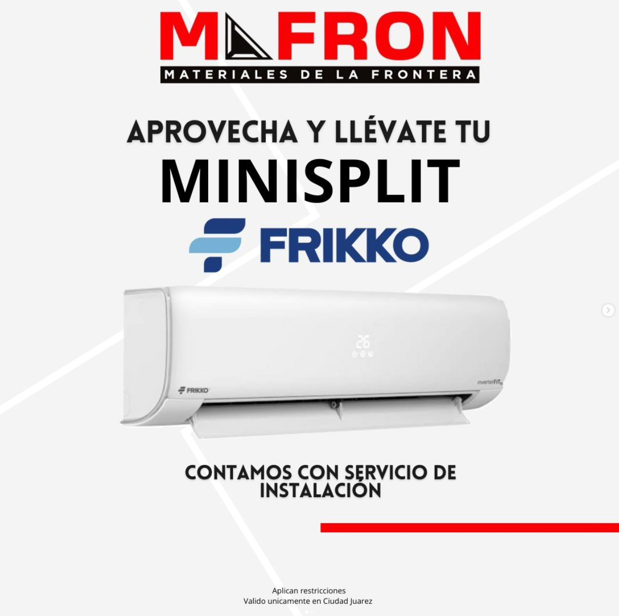 Refrigeración, FRIKKO, mini Split 