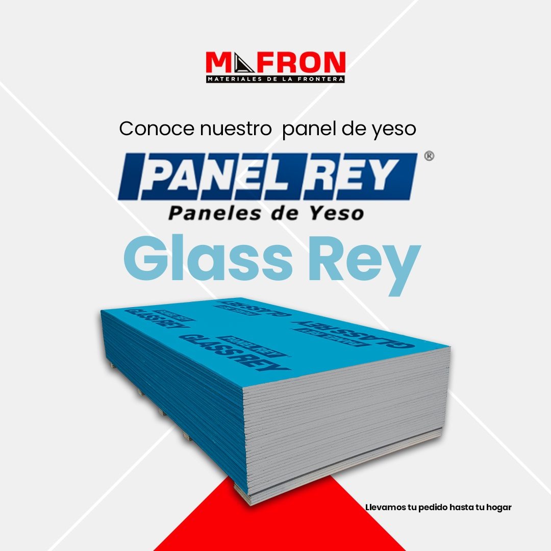 Tabla Roca, panel de yeso glass rey